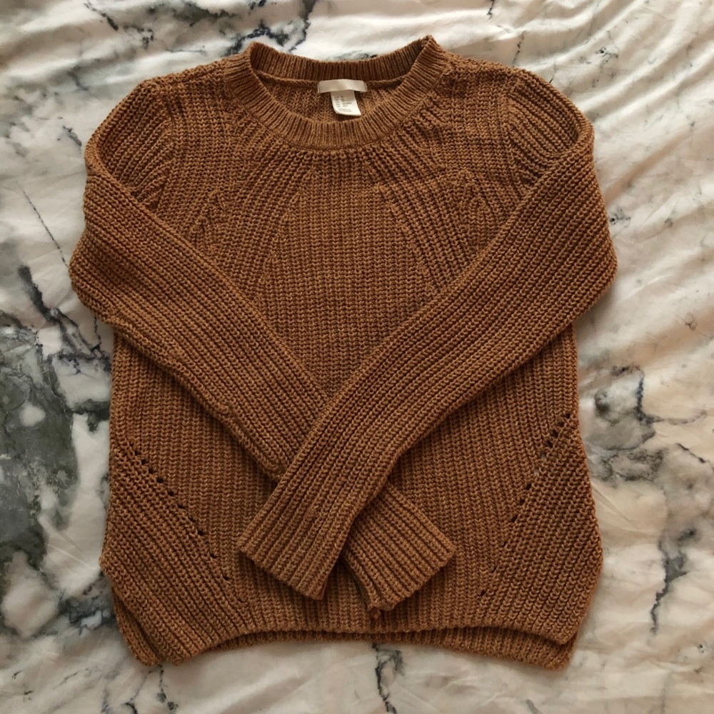 camel sweater